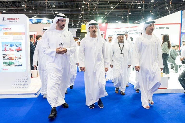 هزاع ومنصور بن زايد يزوران 