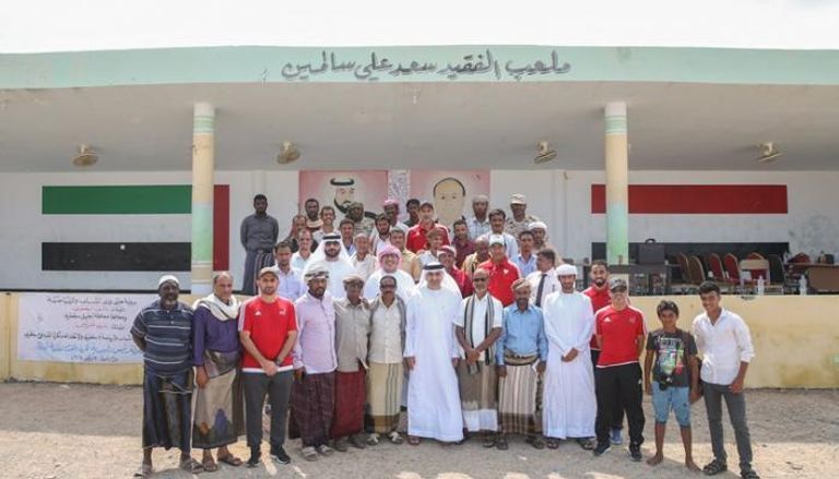 مجلس أبوظبي الرياضي يزور سقطرى اليمنية