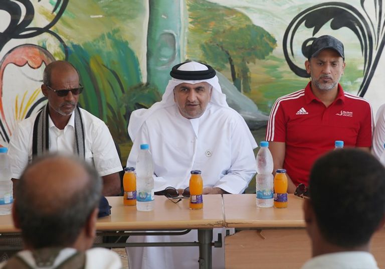 مجلس أبوظبي الرياضي يزور سقطرى اليمنية
