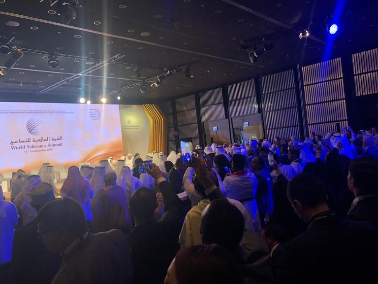 انطلاق القمة العالمية للتسامح في دبي
