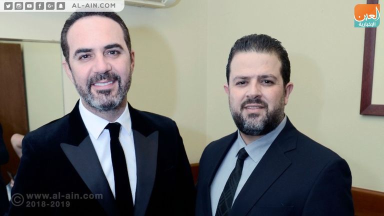 وائل جسار أثناء حواره مع