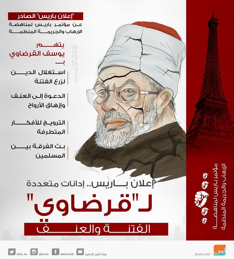 الإرهابي يوسف القرضاوي