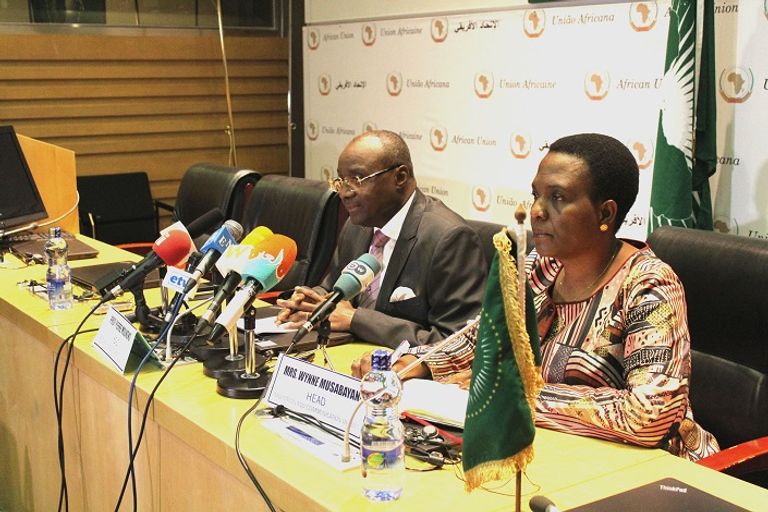 جانب من فعاليات المؤتمر الصحفي