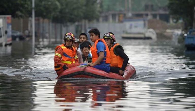 فيضانات تجتاح الصين - أرشيفية