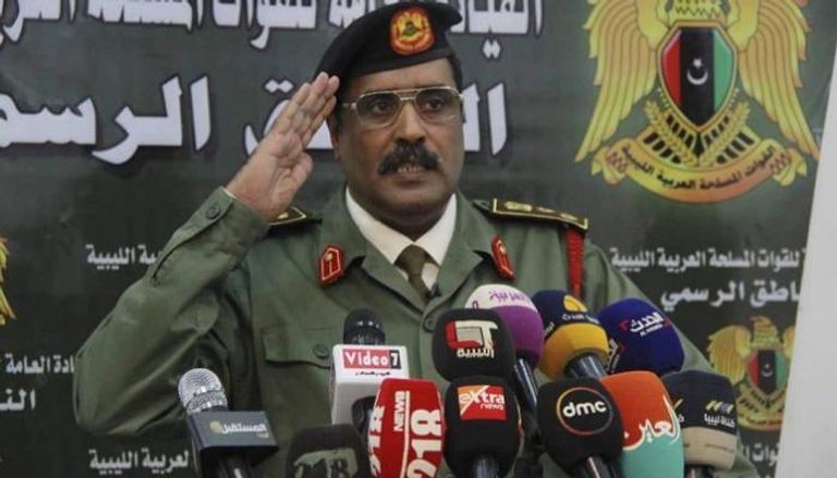 العميد أحمد المسماري المتحدث باسم القيادة العامة للجيش الليبي