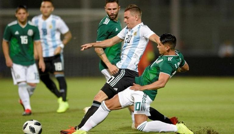 الأرجنتين تهزم المكسيك