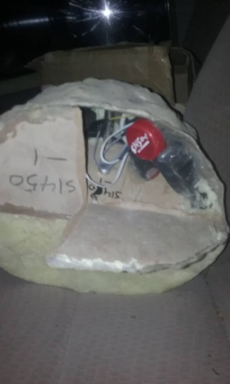 صور المضبوطات من مصدر عسكري باللواء العميد ركن عدنان الحمادي قائد اللواء 35 مدرع