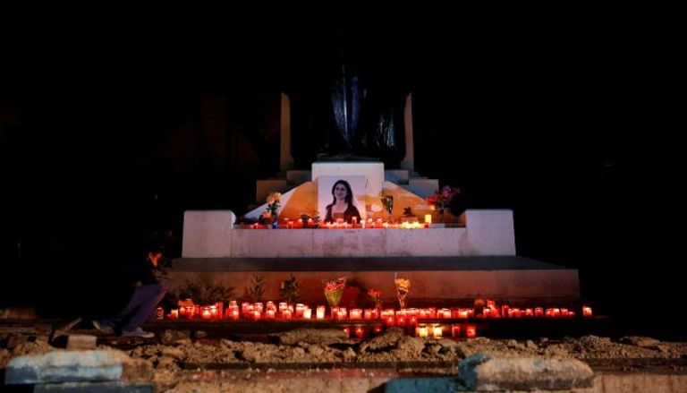 قبر الصحفية دافني كاروانا جاليتسيا