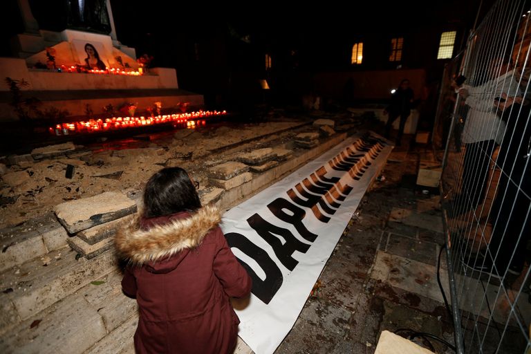 قبر الصحفية دافني كاروانا جاليتسيا