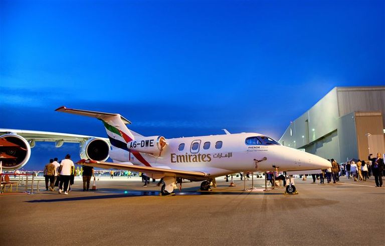 11 ألف زائر لطائرة الإمارات "إيرباص A380" في معرض البحرين للطيران