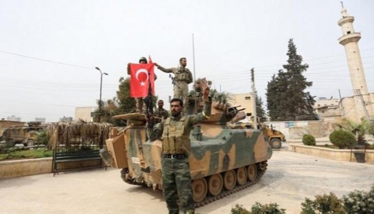 قوات تركية في مدينة عفرين السورية - أرشيفية
