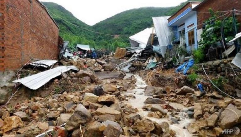 12 قتيلا جراء فيضانات وانهيارات أرضية في فيتنام - صورة أرشيفية
