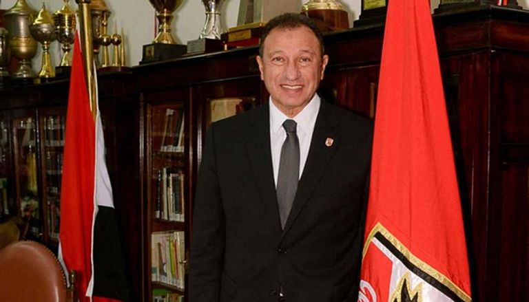 محمود الخطيب رئيس الأهلي المصري محمد صلاح نجم ليفربول