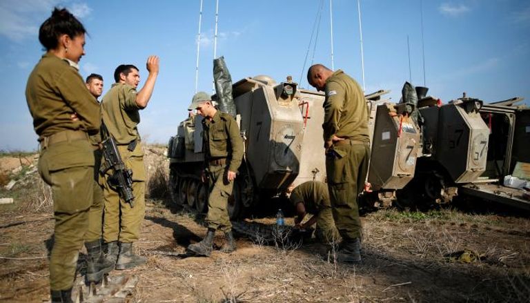 قوات إسرائيلية على الحدود مع غزة