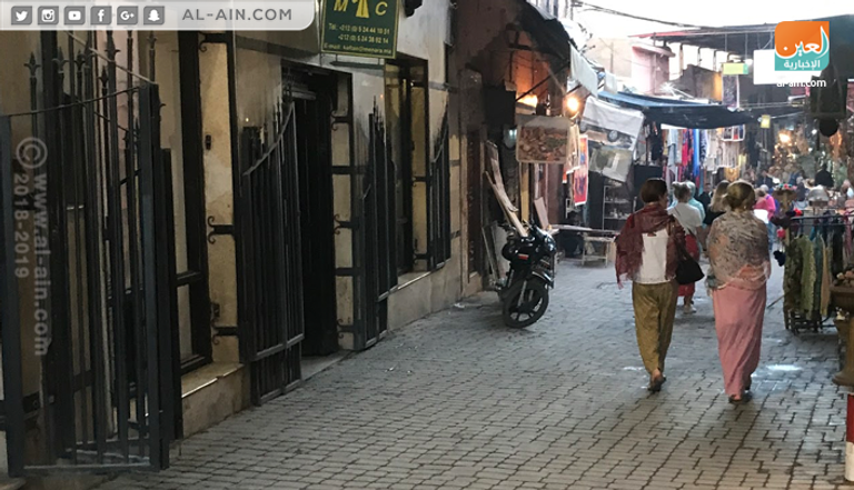 السوق الشعبي في مراكش المغرب جمال يأسر القلوب