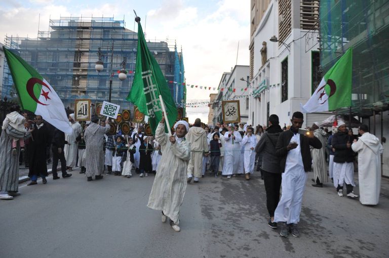 احتفالات المولد النبوي في مستغانم الجزائرية احتفالات المولد النبوي في الجزائر