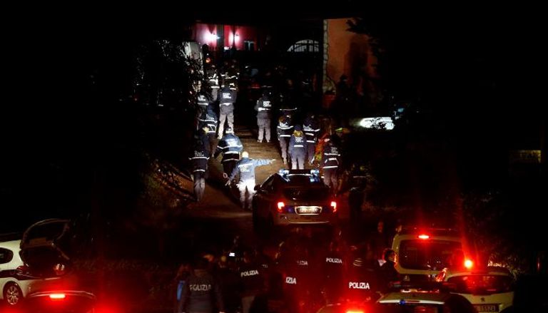 الشرطة الإيطالية تصادر فيلات تابعة للمافيا في مداهمة بروما