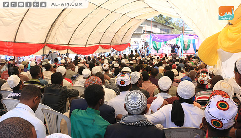 جانب من الاحتفالات بالمولد النبوي في إثيوبيا