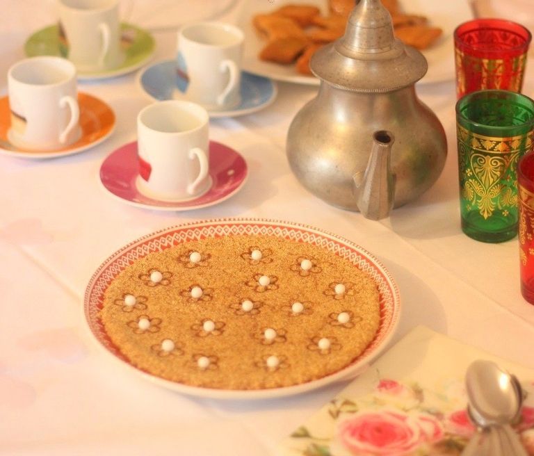 طمينة المولد النبوي في الجزائر حلوى الطمينة الجزائرية