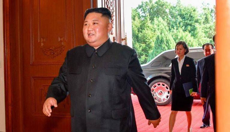 زعيم كوريا الشمالية كيم جونج أون