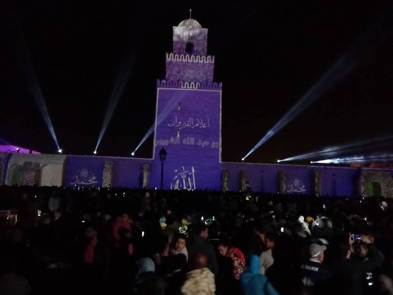 ذكرى المولد النبوي بـ"القيروان".. لوحة بديعة للفرح والسلام