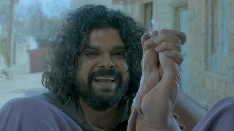 مشهد من فيلم "الحبل السري"