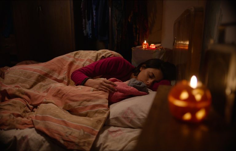 مشهد من فيلم "الحبل السري"