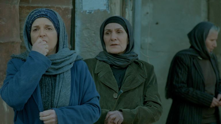 مشهد من فيلم "الحبل السري"