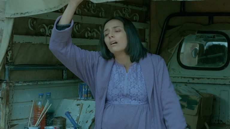 مشهد من فيلم "الحبل السري"