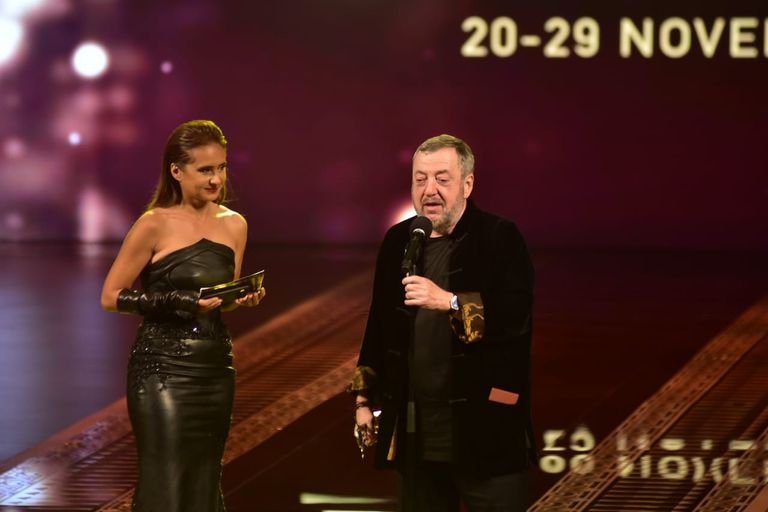 جانب من حفل افتتاح مهرجان القاهرة السينمائي الدولي 