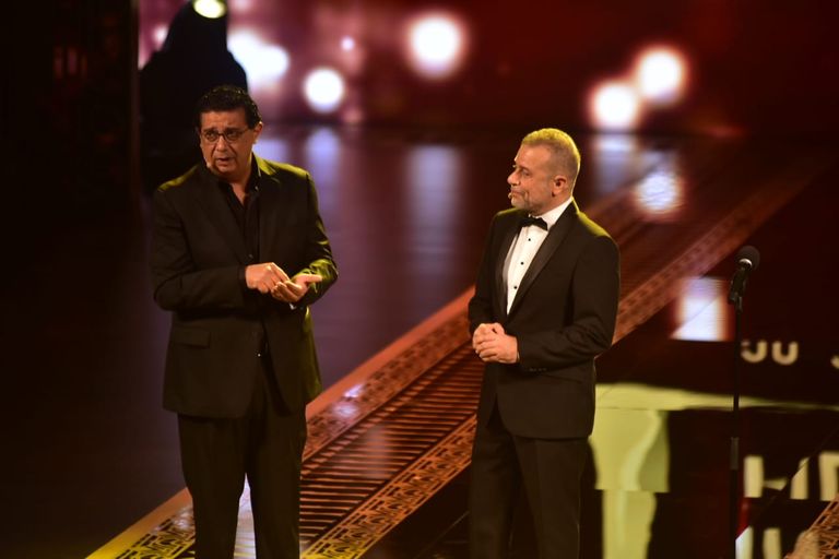 جانب من حفل افتتاح مهرجان القاهرة السينمائي الدولي 