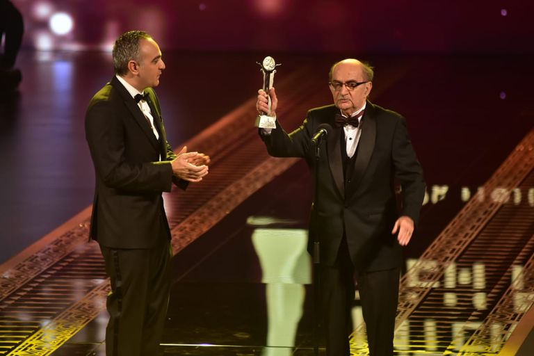 جانب من حفل افتتاح مهرجان القاهرة السينمائي الدولي 