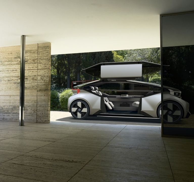 السيارة 360 سي ذاتية القيادة