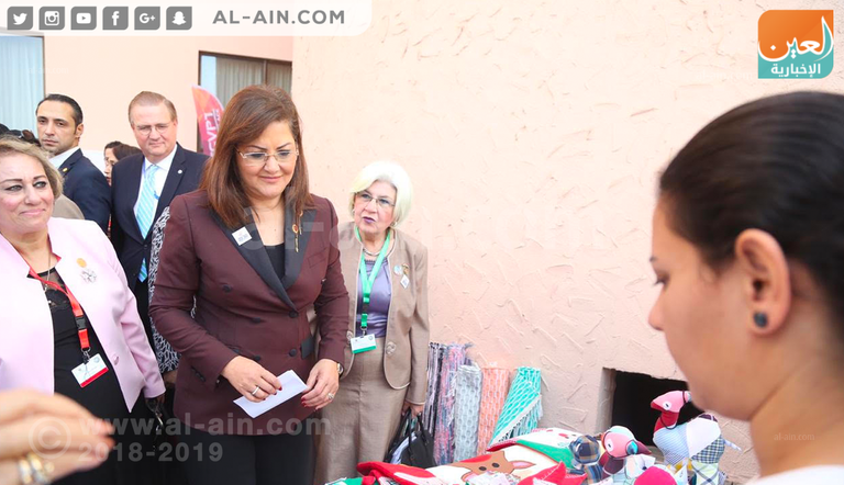 الدكتورة هالة السعيد وزيرة التخطيط المصري