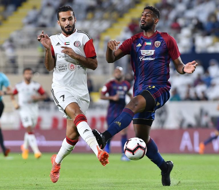 مبخوت سجل هدف فوز الجزيرة