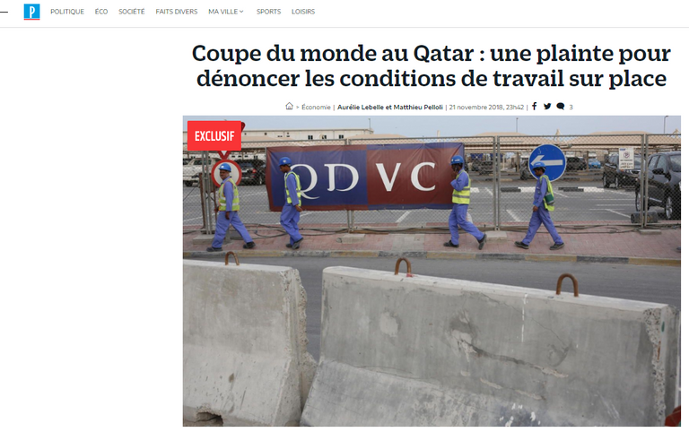 العمال يعانون من هشاشة وسائل التأمين على حياتهم في مواقع البناء بقطر