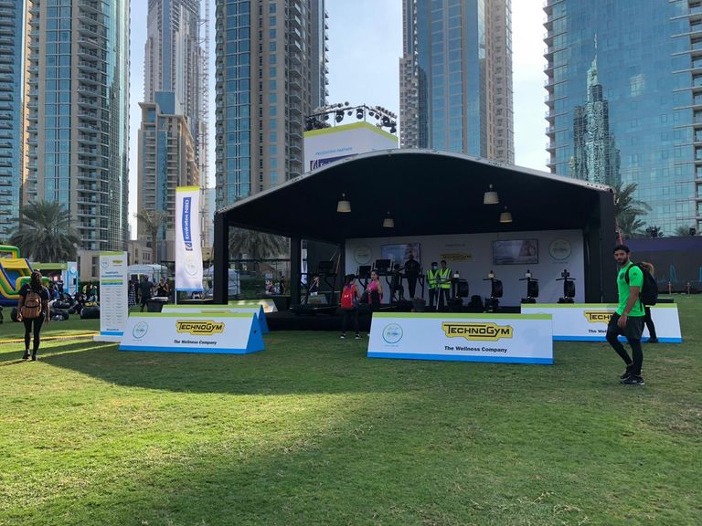 انطلاق الفعاليات الختامية لـ"تحدي دبي للياقة" 2018