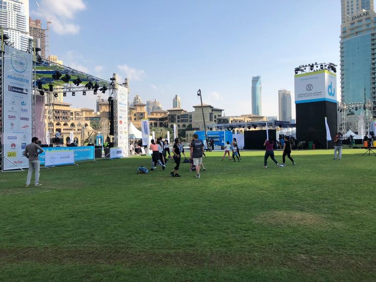 انطلاق الفعاليات الختامية لـ"تحدي دبي للياقة" 2018