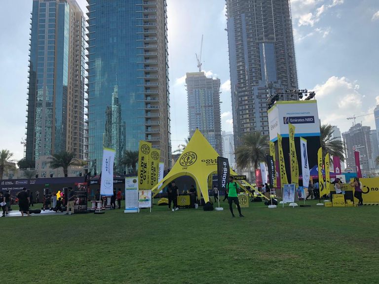 انطلاق الفعاليات الختامية لـ"تحدي دبي للياقة" 2018