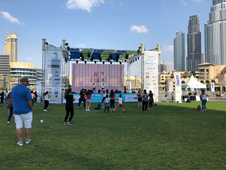 انطلاق الفعاليات الختامية لـ"تحدي دبي للياقة" 2018