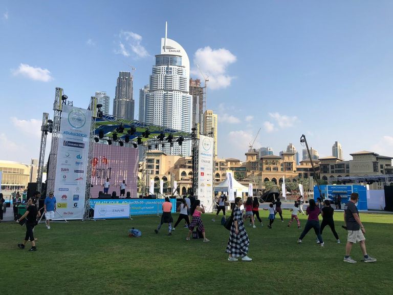 انطلاق الفعاليات الختامية لـ"تحدي دبي للياقة" 2018