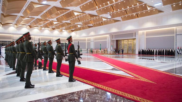 الشيخ محمد بن زايد آل نهيان والأمير محمد بن سلمان