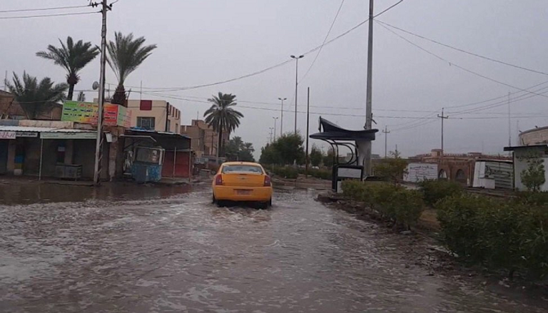 أمطار غزيرة في العراق