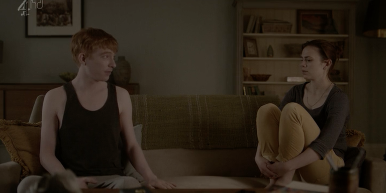 لقطة من مسلسل الخيال العلمي البريطاني "المرآة السوداء"