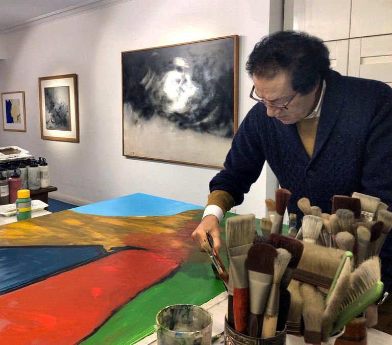 الكويت تحتضن معرضا للفنان فاروق حسني ديسمبر المقبل 