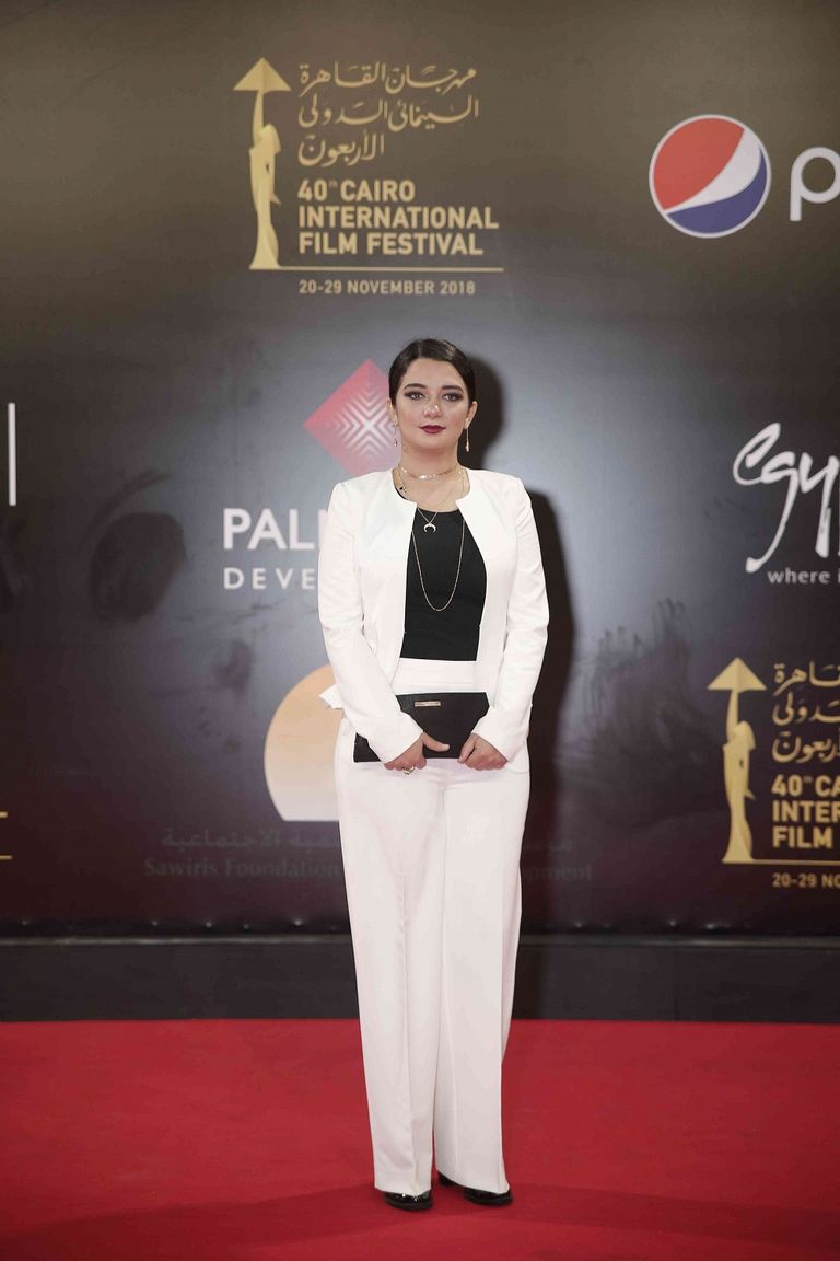 نجوم وضيوف الفيلم المصري "لاأحد هناك" على السجادة الحمراء