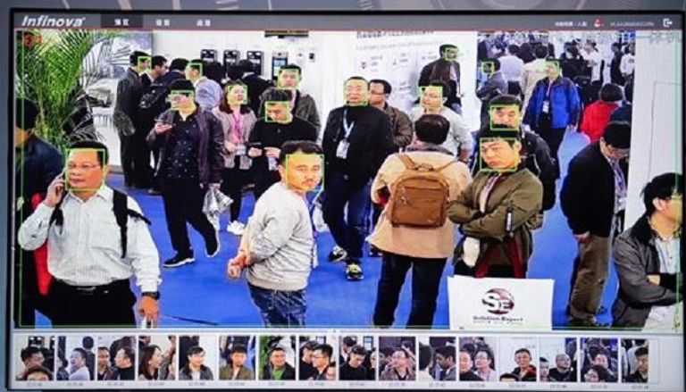تقنية التعرف على الوجوه في الصين - صورة أرشيفية