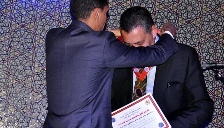 تكريم سفير مصر بمهرجان مراكش الدولي لتبادل الثقافات
