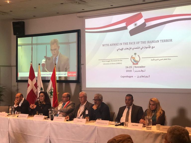 مؤتمر المعارضة الإيرانية في كوبنهاجن جانب من مؤتمر المعارضة الإيرانية في كوبنهاجن