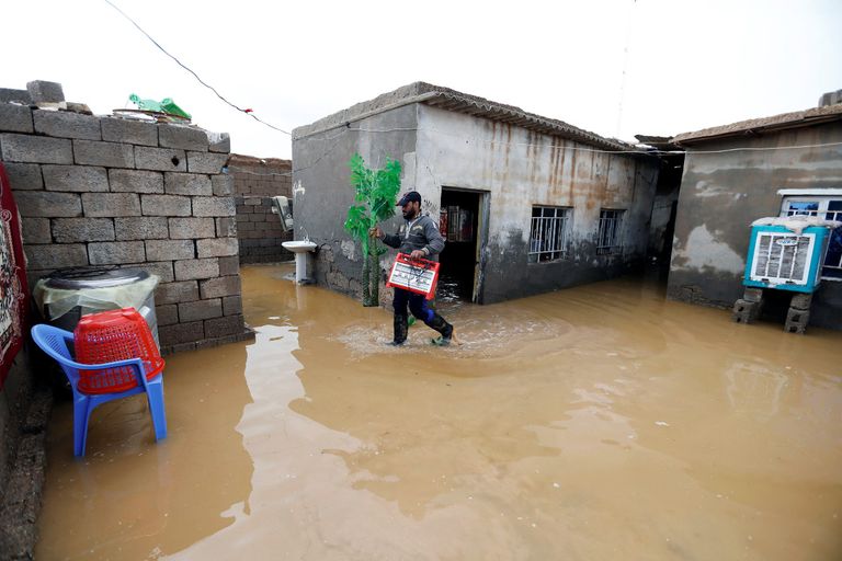 أمطار غزيرة في العراق